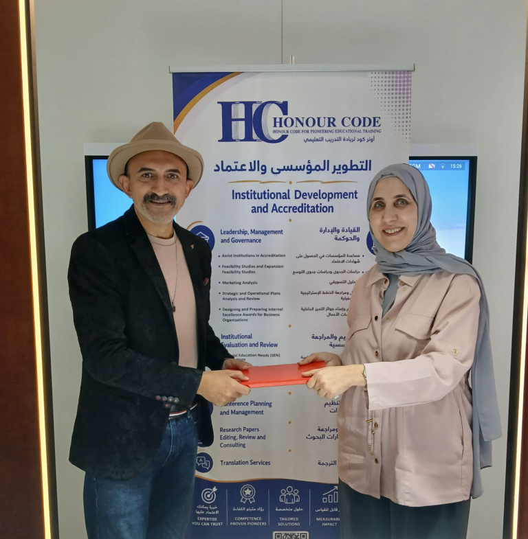 Honour Code’s Strategic Partnership with IWING TV Co., Ltd.’s Middle East Agent for Digital Educational Transformation